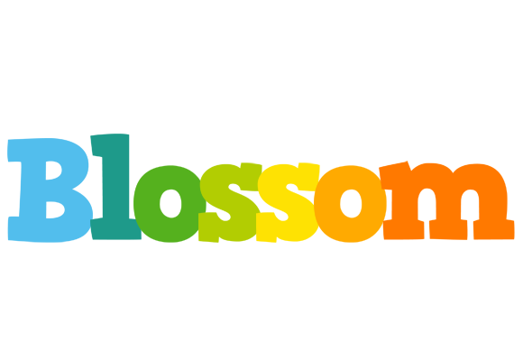Blossom rainbows logo