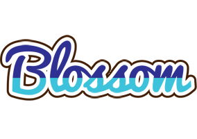 Blossom raining logo