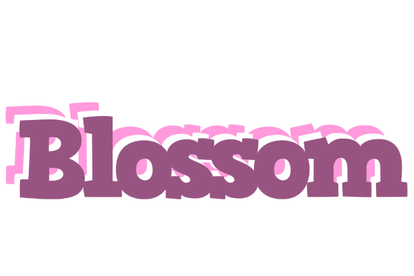 Blossom relaxing logo