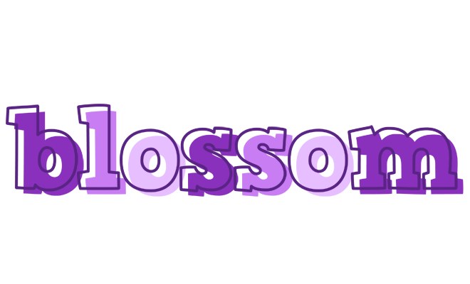 Blossom sensual logo