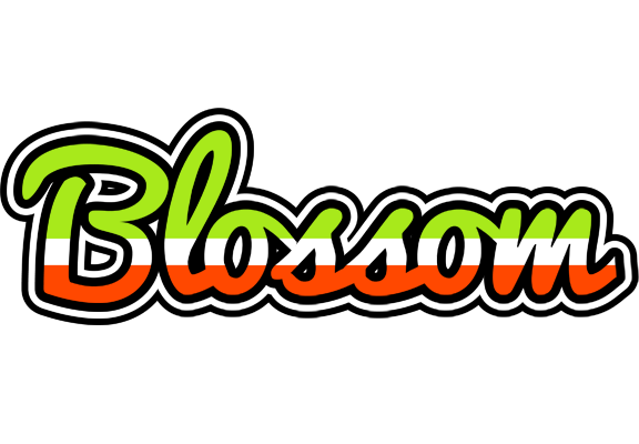 Blossom superfun logo