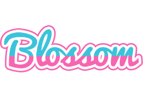 Blossom woman logo