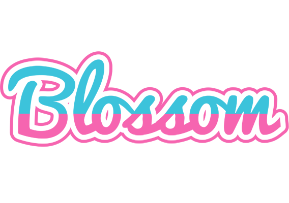 Blossom woman logo