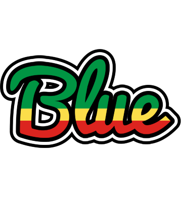 Blue african logo