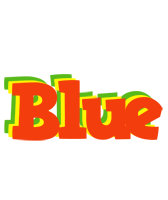 Blue bbq logo