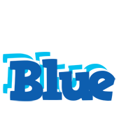 Blue business logo