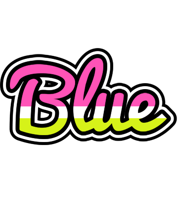 Blue candies logo