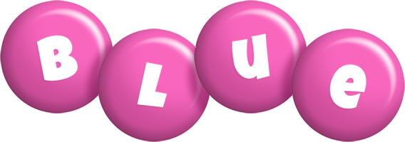 Blue candy-pink logo