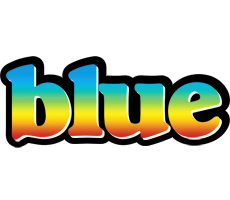 Blue color logo
