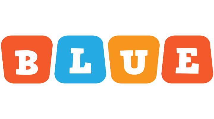 Blue comics logo