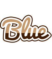 Blue exclusive logo