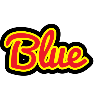 Blue fireman logo