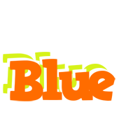 Blue healthy logo