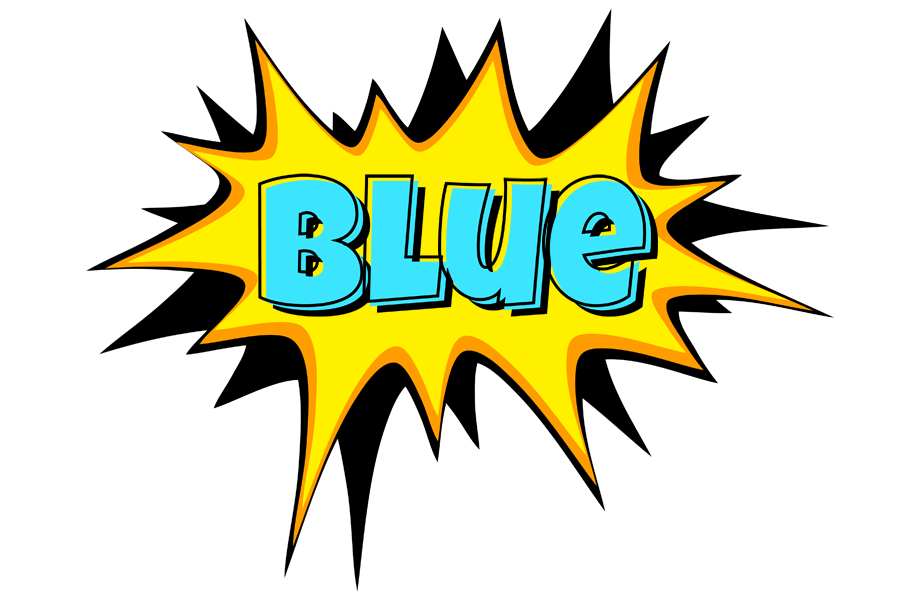 Blue indycar logo