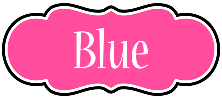 Blue invitation logo