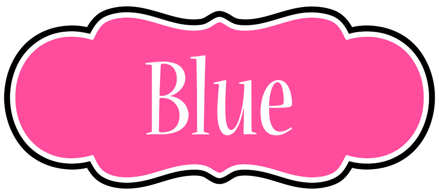 Blue invitation logo