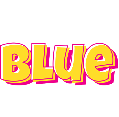 Blue kaboom logo