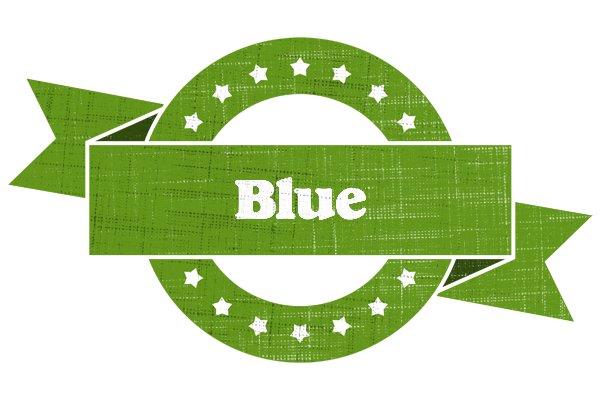 Blue natural logo