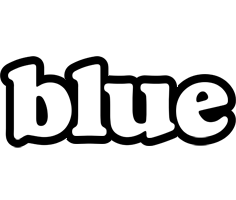 Blue panda logo
