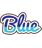 Blue raining logo