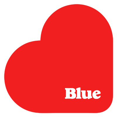 Blue romance logo