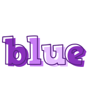 Blue sensual logo