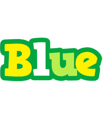 Blue soccer logo