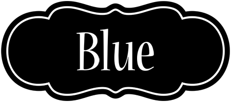 Blue welcome logo