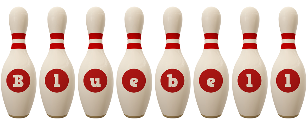 Bluebell bowling-pin logo