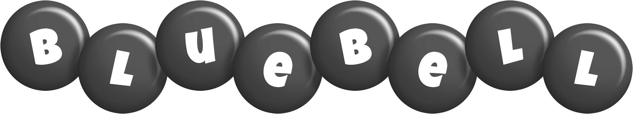 Bluebell candy-black logo