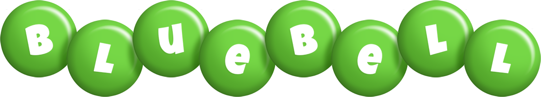 Bluebell candy-green logo