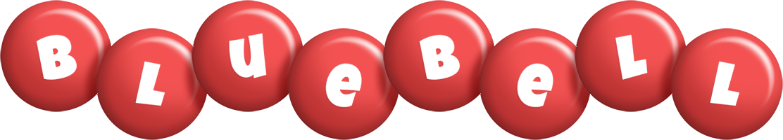 Bluebell candy-red logo