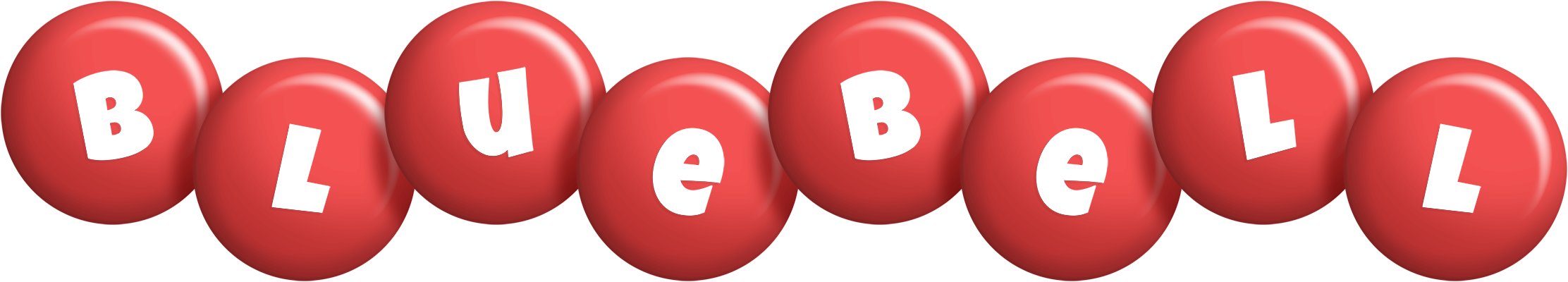 Bluebell candy-red logo