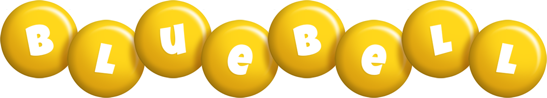Bluebell candy-yellow logo