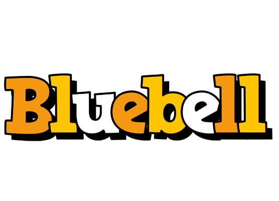 Bluebell cartoon logo