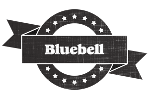 Bluebell grunge logo