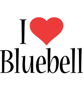 Bluebell i-love logo