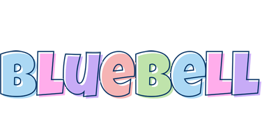 Bluebell pastel logo