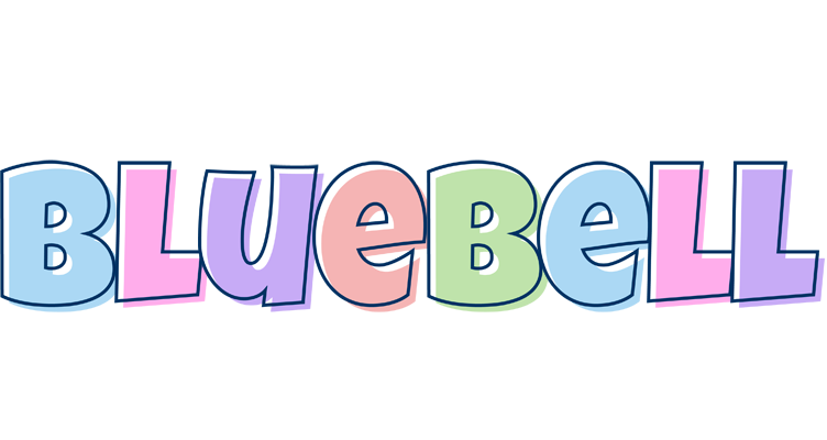 Bluebell pastel logo