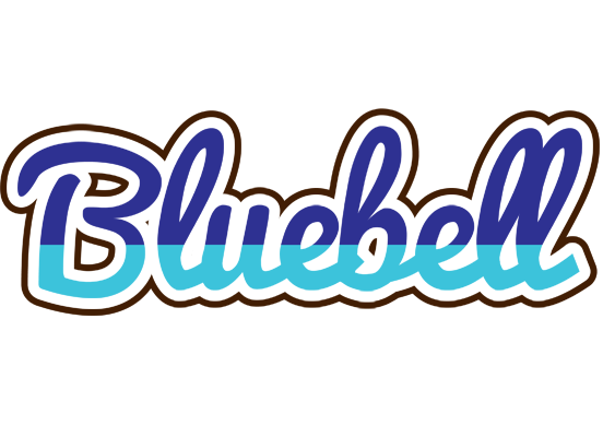 Bluebell raining logo