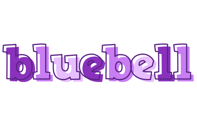 Bluebell sensual logo