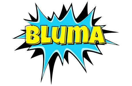 Bluma amazing logo