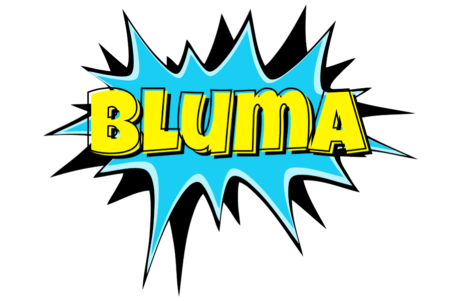 Bluma amazing logo