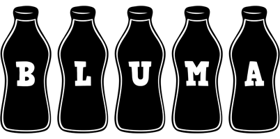 Bluma bottle logo