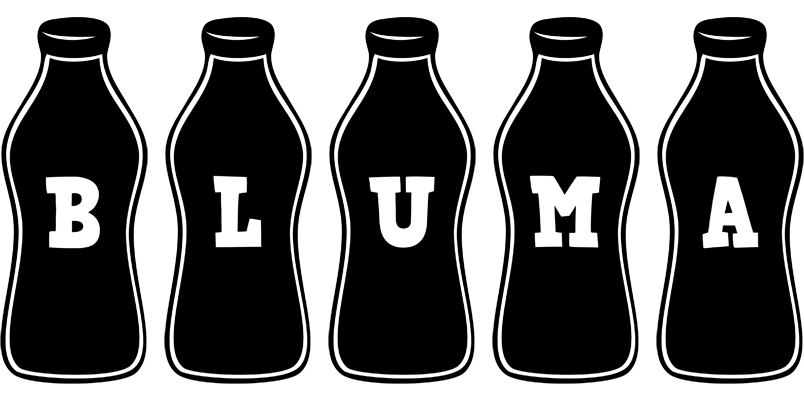 Bluma bottle logo