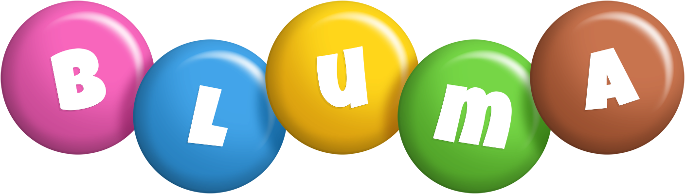 Bluma candy logo
