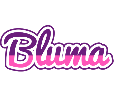 Bluma cheerful logo