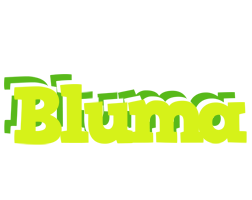 Bluma citrus logo