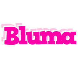 Bluma dancing logo