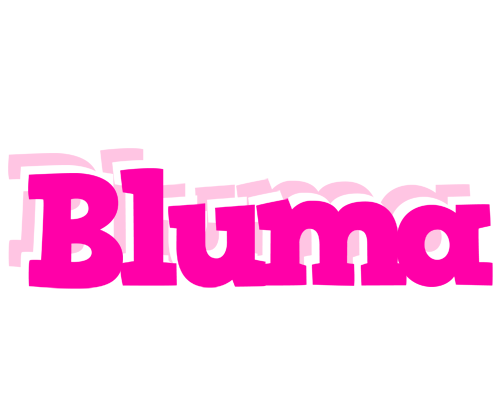Bluma dancing logo
